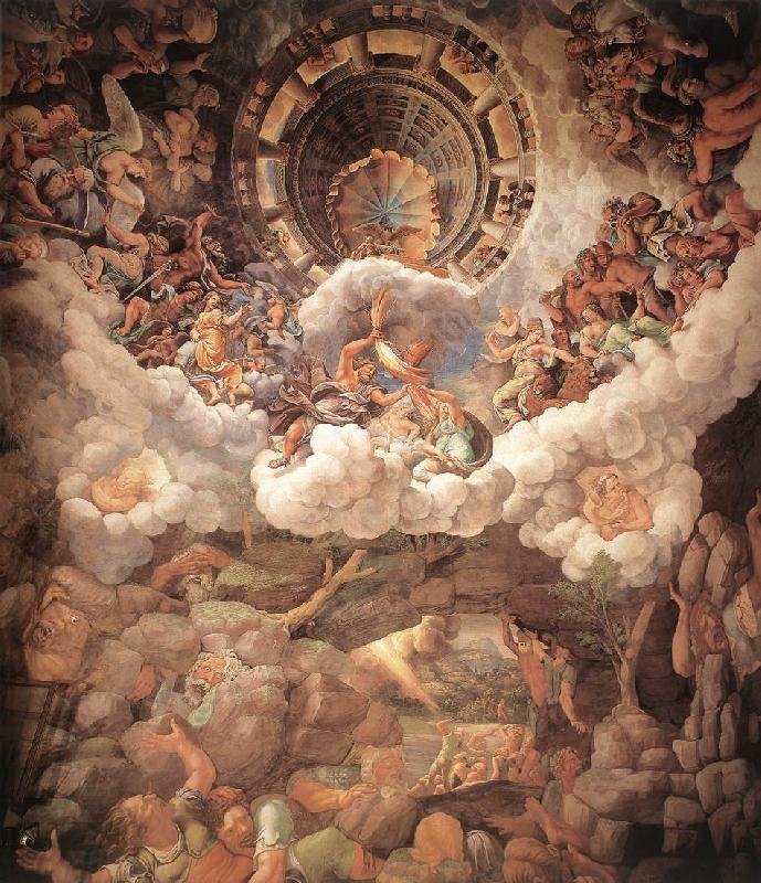 Giulio Romano The Fall of the Gigants sh oil painting picture